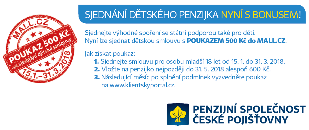 Poukázka v hodnotě 500Kč na MALL.cz